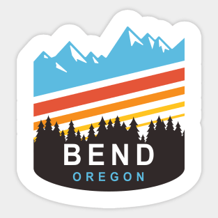 Bend Oregon Sticker